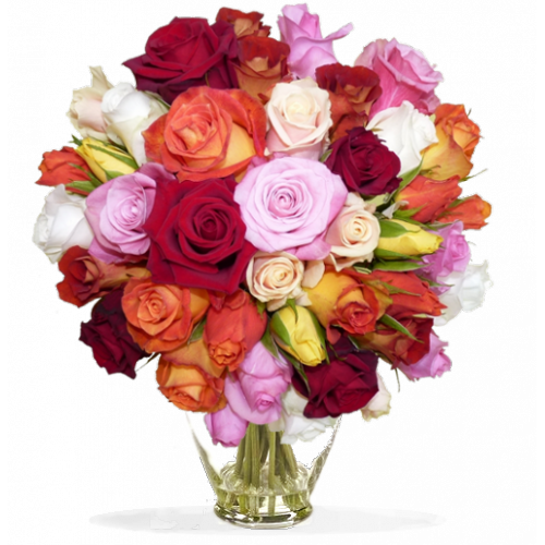 Bouquet de roses sur mesure